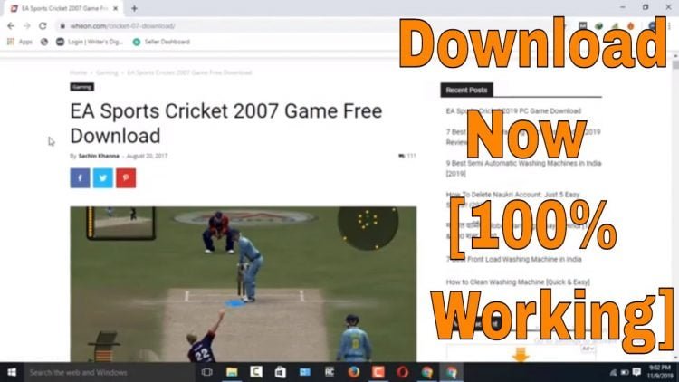 cricket 07 download