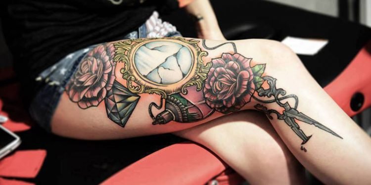 The Trendy Style of Getting Tattoos on Thigh