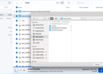 A guide to recover files from MacBook