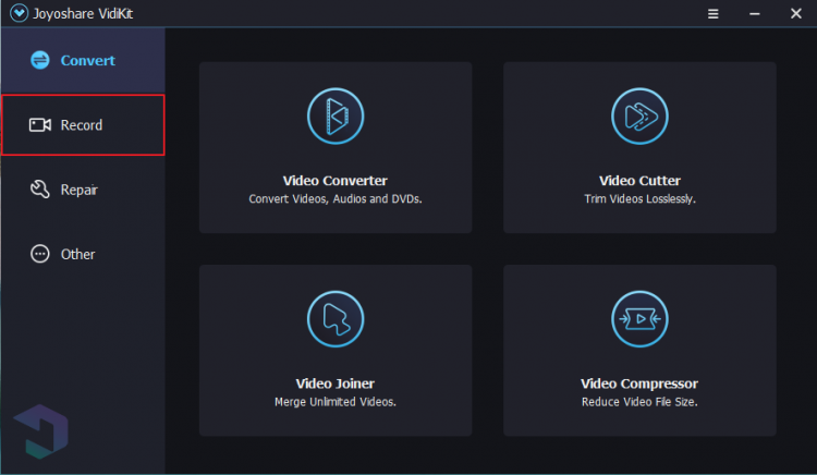 How to Record Screen on Windows 11 with Joyoshare VidiKit