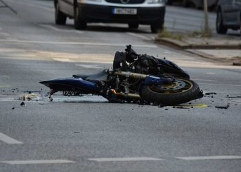 How do you respond to a motorcycle accident?