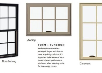Which kind of windows are most energy efficient?