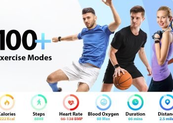 The Woneligo W13 smartwatch fitness tracker will come on your daily workout