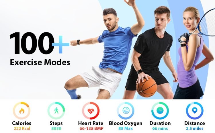 The Woneligo W13 smartwatch fitness tracker will come on your daily workout