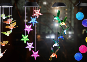 Solar-Powered Wind Chimes for Your Outdoor Oasis