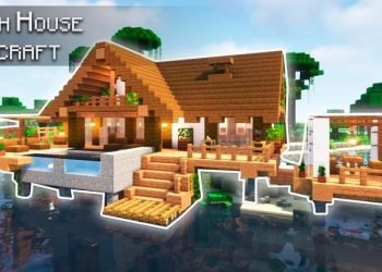 7 Amazing and Serene Best Minecraft Beach House Ideas