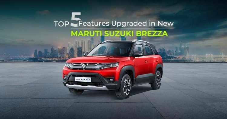 Top 5 Features Upgraded in New Maruti Suzuki Brezza