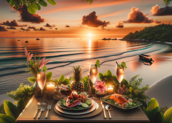 Savor the sea breeze with alfresco meals
