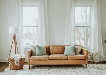 How to Style Your Living Room Around a Sofa
