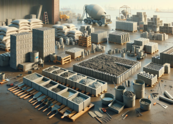 Make Concrete LEGO Blocks with Cinder Block Forms