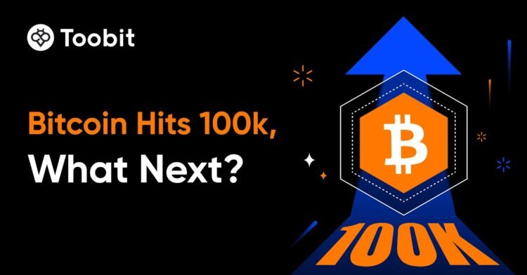Bitcoin Hits 100k, Toobit Experts Predict What Next