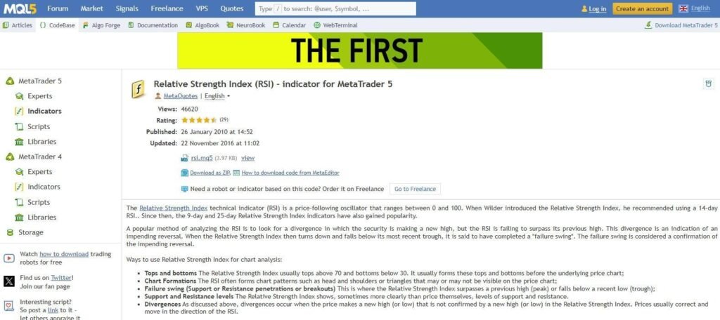 Relative Strength Index