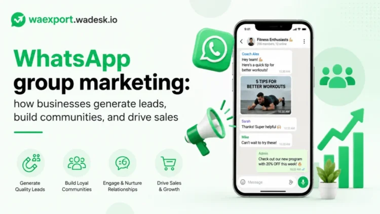 WhatsApp Group Marketing: How Businesses Generate Leads, Build Communities, and Drive Sales