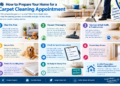 How to Prepare Your Home for a Carpet Cleaning Appointment